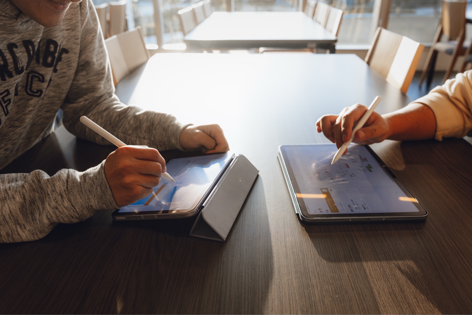 子どもたちの学習風景